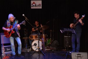 Koncert. Krzysztof "PUMA" Piasecki TRIO.  Koncert w Zameczku