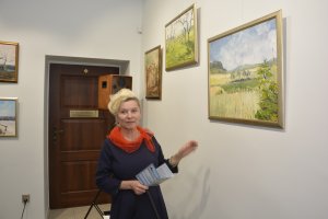Tadeusz Blicharz. "Pejzaże szpachlą malowane"- wernisaż wystawy