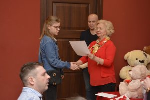 Rozdanie nagród - XII Ogólnopolski Konkurs Moja Kartka Walentynka