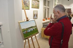 Tadeusz Blicharz. "Pejzaże szpachlą malowane"- wernisaż wystawy