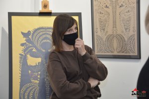 Wernisaż wystawy - Ludowe wycinanki autorstwa Lucyny Kozłowskiej oraz prezentacja wyrobów regionalnych w wykonaniu Czarcich Babek i Dąbrowianek