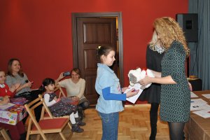 Rozdanie nagród w IX Ogólnopolskim Konkursie Moja Kartka Walentynka
