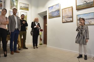 Tadeusz Blicharz. "Pejzaże szpachlą malowane"- wernisaż wystawy