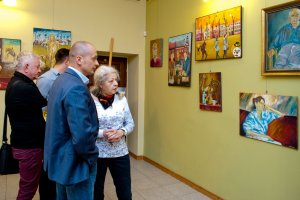 Wernisaż wystawy "Powiew sztuki" - Ignacy Pałka 