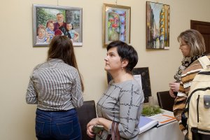Wernisaż wystawy pokonkursowej IV Wojewódzkiego Konkursu Rysunku i Malarstwa dla Nieprofesjonalistów - Pasja 2016