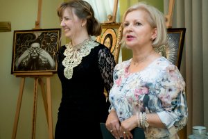Wernisaż wystawy grafiki i malarstwa-Renata Zybała 