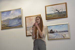 Tadeusz Blicharz. "Pejzaże szpachlą malowane"- wernisaż wystawy