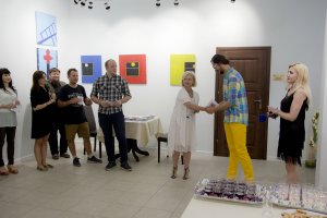 Wernisaż wystawy malarstwa Marcina Lubery