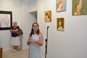 Wernisaż wystawy malarstwa i rysunku  Renaty Snoch - "Postaci różne oblicza"