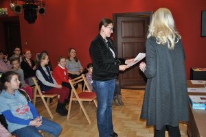 Rozdanie nagród w IX Ogólnopolskim Konkursie Moja Kartka Walentynka