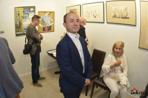 Wystawa malarstwa,rysunku i grafiki Justyny Pośpiech pt "ZNAKI CZASU"- fotorelacja