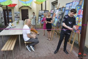 Fotorelacja z Uroczystego Otwarcia Nowej Galerii Sztuki "FORMAT" w DK ZAMECZEK oraz wystawy sekcji plastycznych i fotograficznych