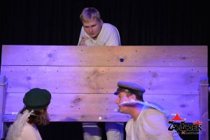 Spektakl "Obłęd" w wykonaniu Teatru Zbożowego dla II Liceum Ogólnokształcące im. J. Śniadeckiego w Kielcach