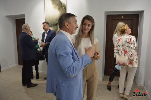 Wernisaż wystawy "Wieki Złotem Malowane" Natalii Kaczmarzyńskiej - Siejek