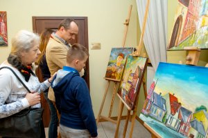 Wernisaż wystawy "Powiew sztuki" - Ignacy Pałka 