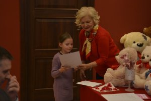 Rozdanie nagród - XII Ogólnopolski Konkurs Moja Kartka Walentynka