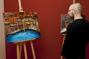 Wernisaż wystawy "DWA OBLICZA SZTUKI"