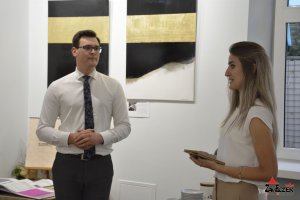 Wernisaż wystawy "Wieki Złotem Malowane" Natalii Kaczmarzyńskiej - Siejek