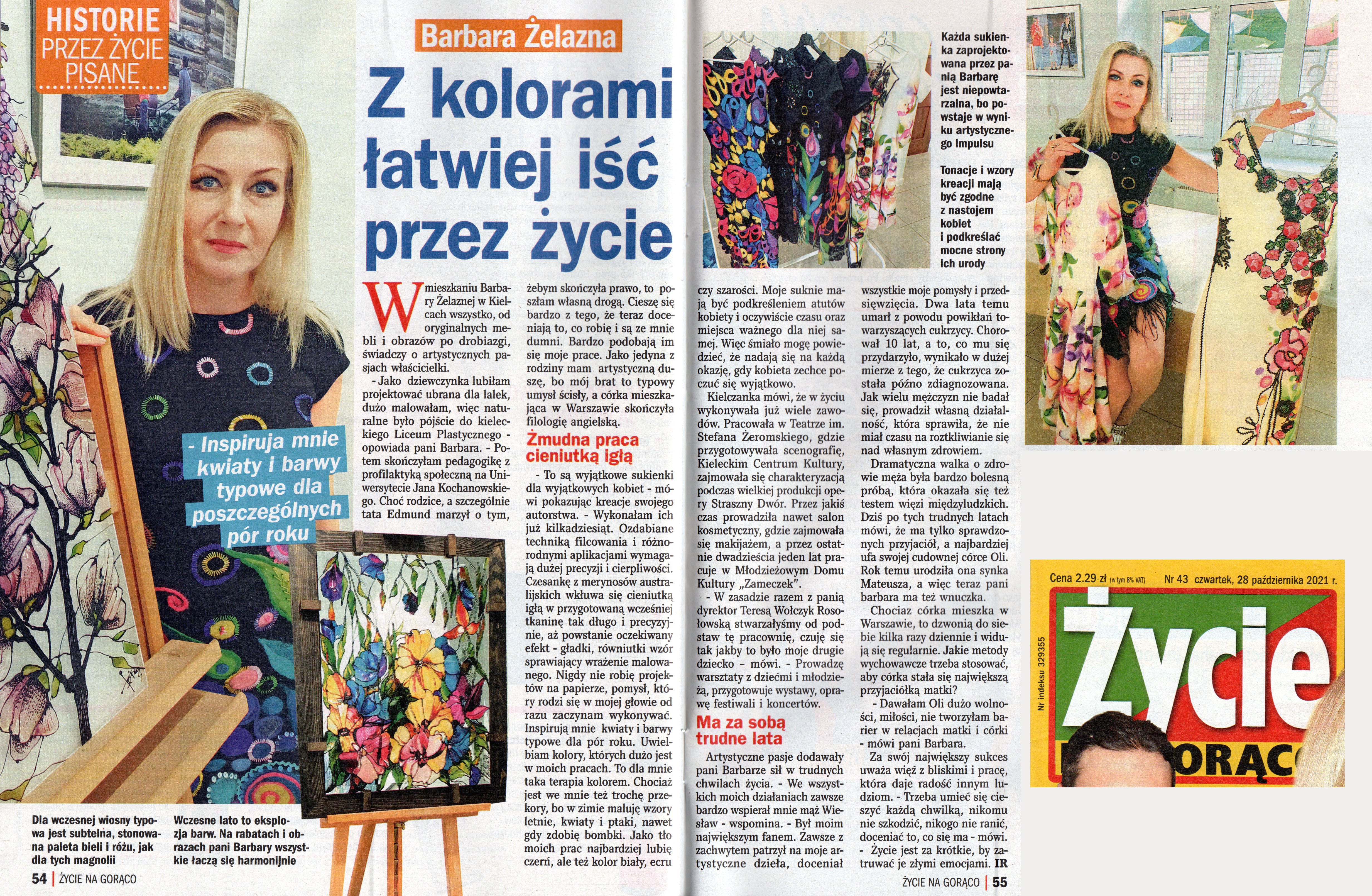 Bacia Żelazna wywiad w Życie na Gorąco 